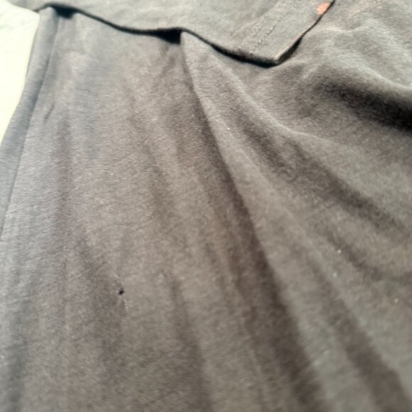 Horny Toad Maroon Mock Neck Long Sleeve Light Stretchy Dress Womens L (FLAW) - Picture 9 of 16